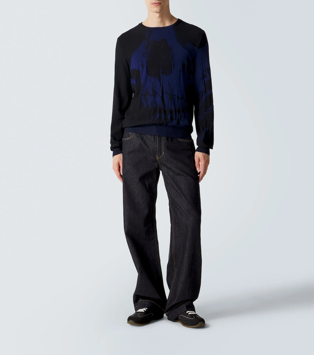 McQueen - EC1 suede-trimmed sneakers