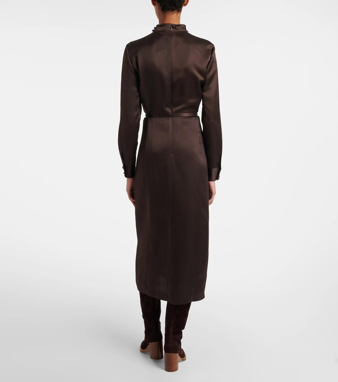 Gabriela Hearst - Josef belted silk midi dress