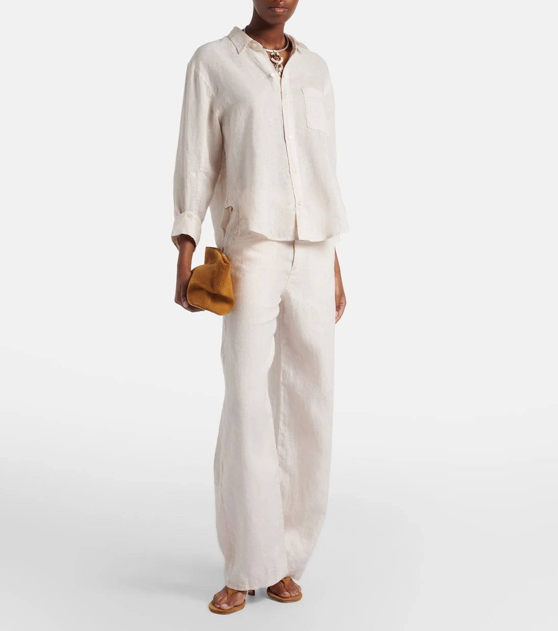 Citizens of Humanity - Brynn linen wide-leg pants