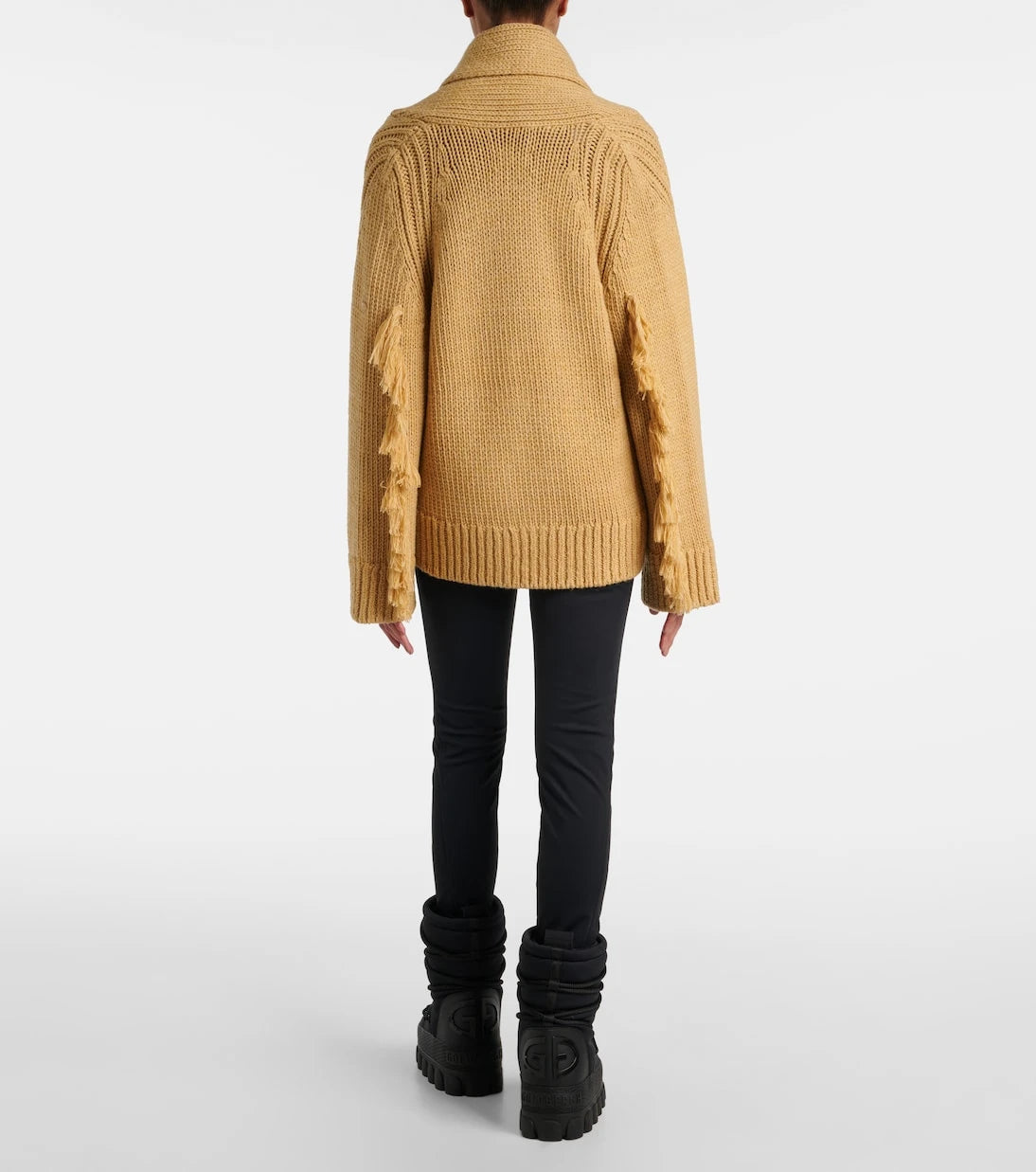 Goldbergh - Nora intarsia wool-blend cardigan