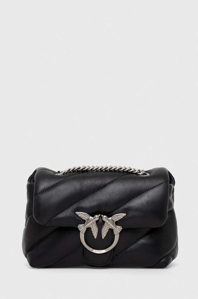 Pinko kadın deri crossbody çanta