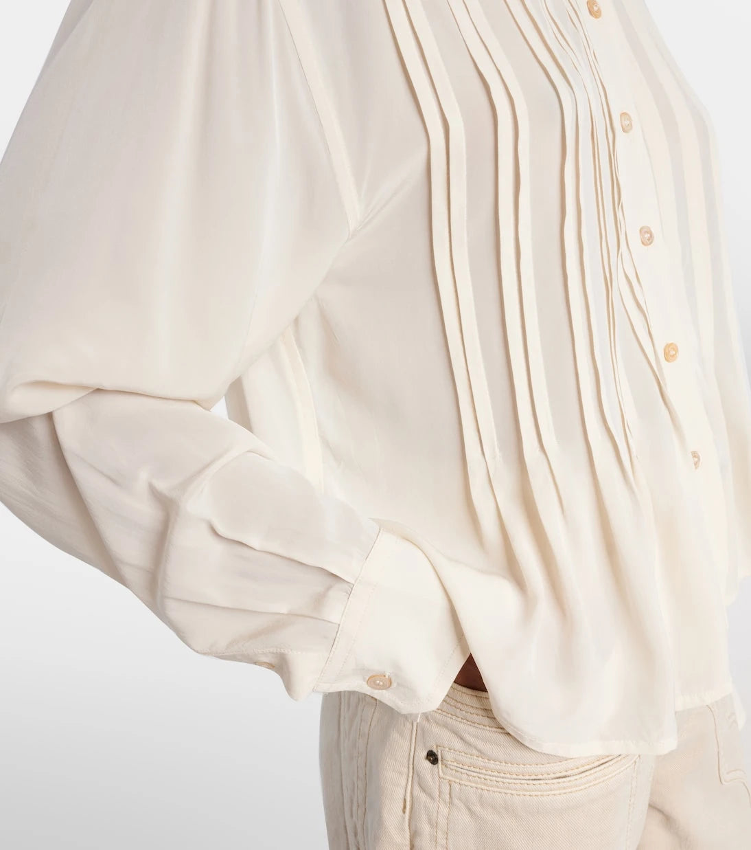 Isabel Marant - Adzara pleated blouse