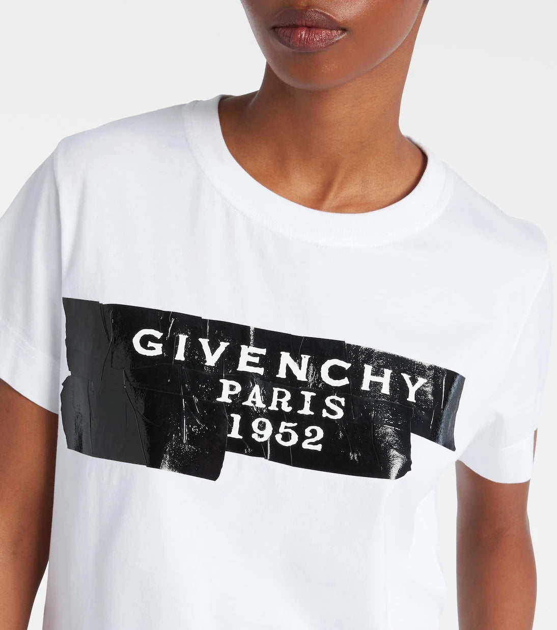 Givenchy - Distressed printed cotton jersey T-shirt