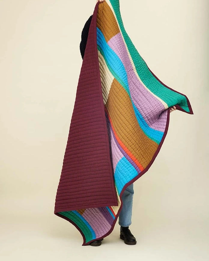 Hübsch Pavilion Plaid Battaniye 140 x 200 cm