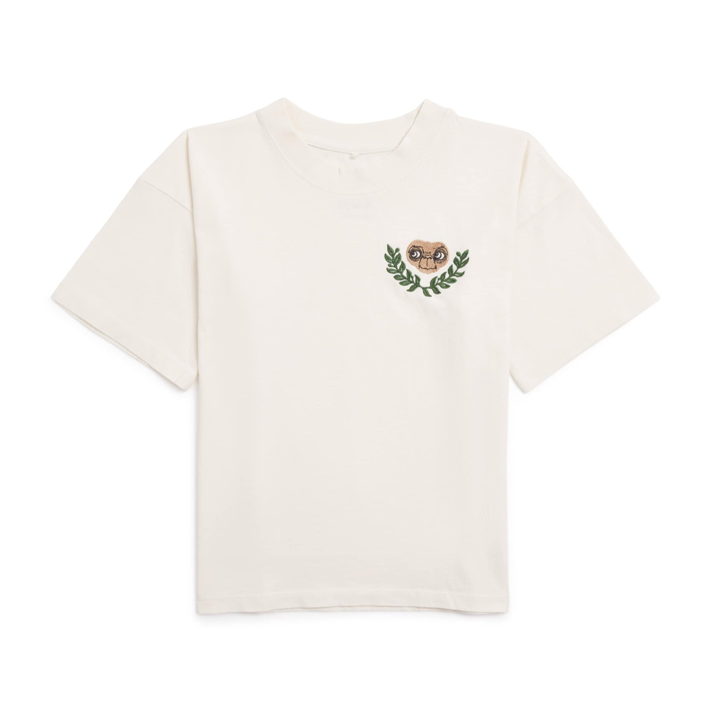 Mini Rodini x E.T. Organic Cotton Embroidered T-Shirt (3-11 Years)