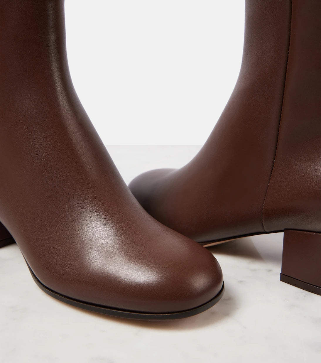 Gianvito Rossi - Joelle leather ankle boots