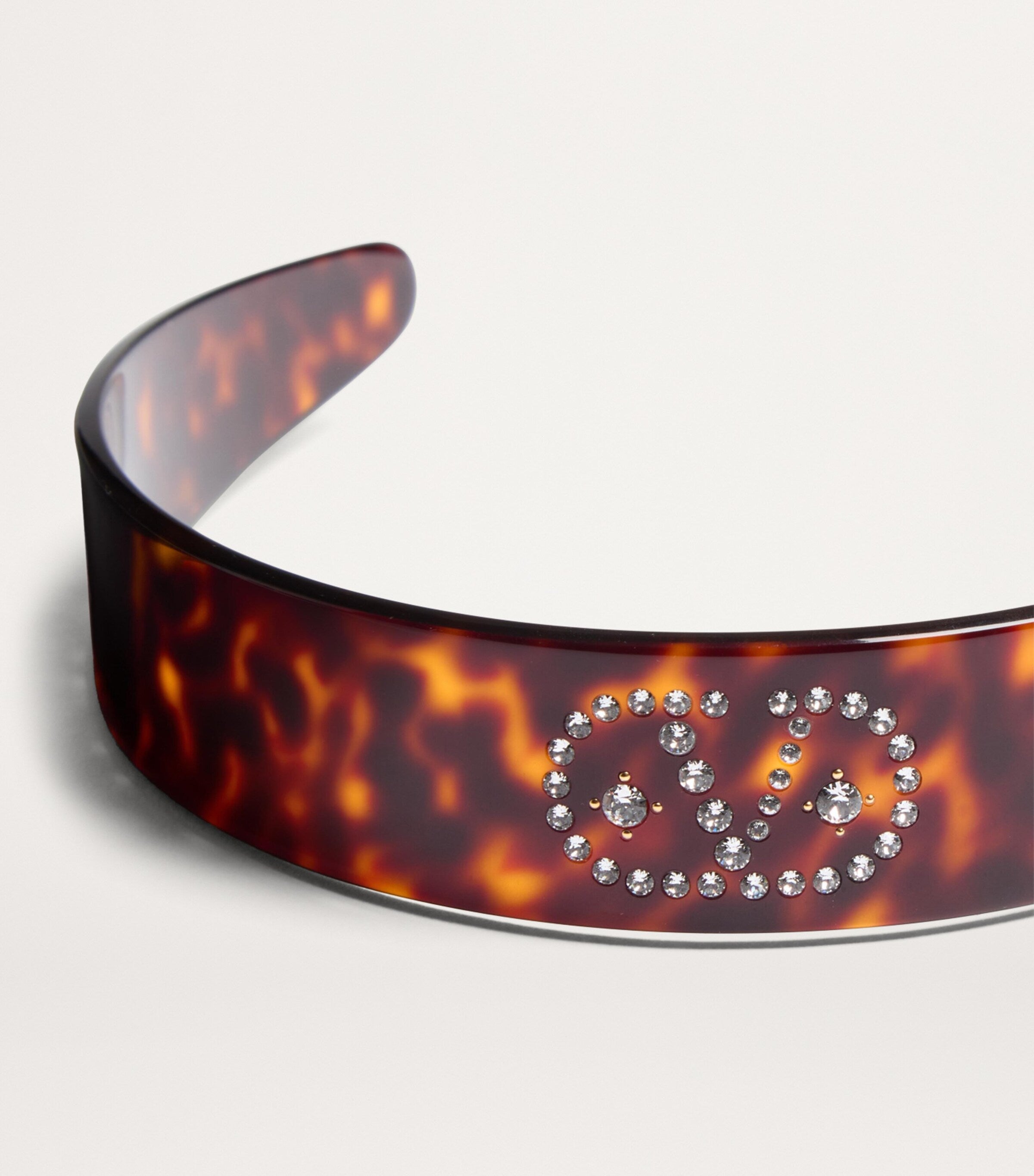 Valentino Garavani Brown VLogo Signature Headband