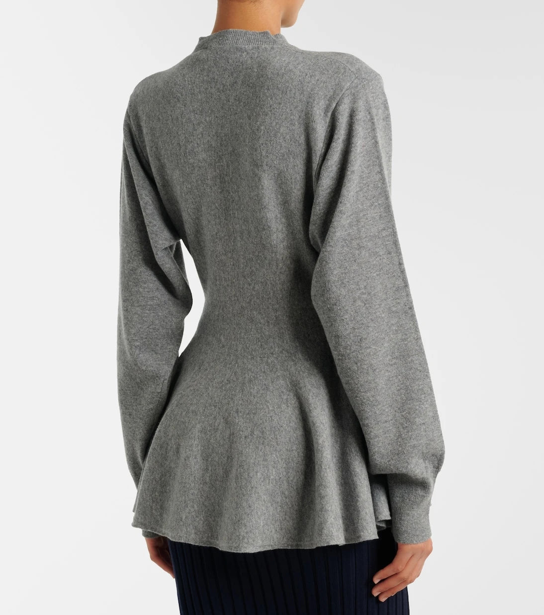 Stella McCartney - Peplum virgin wool top