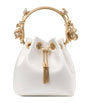 Multi Bon Bon Satin Top-Handle Bag