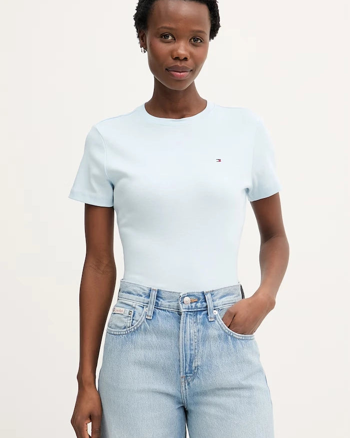 Tommy Hilfiger pamuklu kadın tişört