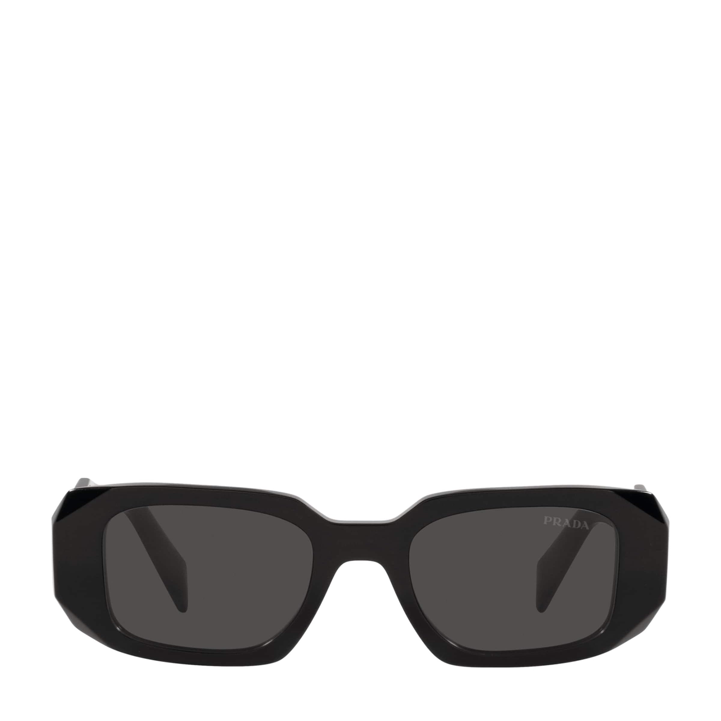 Prada Black Rectangular Sunglasses