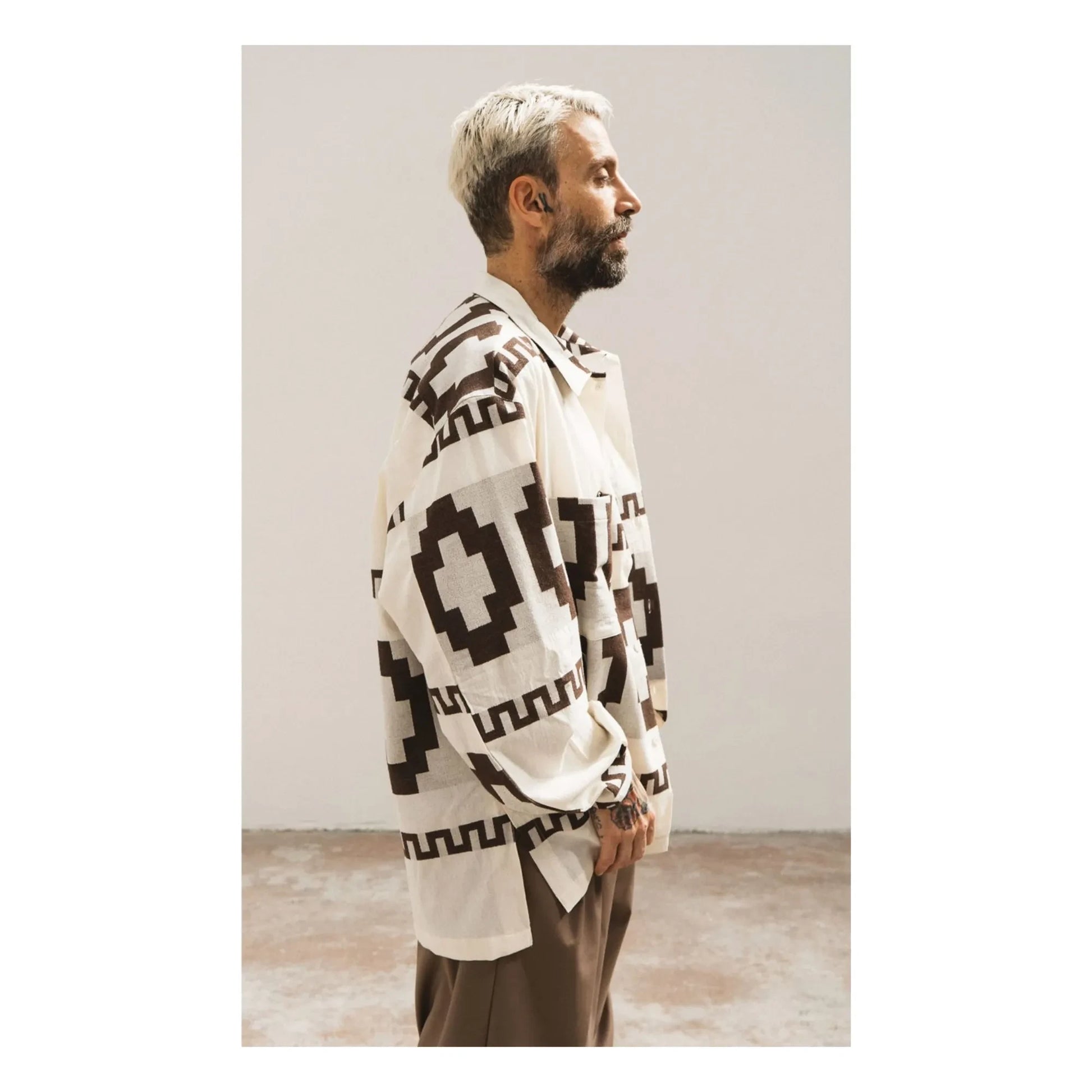 Wooden Store - Hiroko shirt | Brown