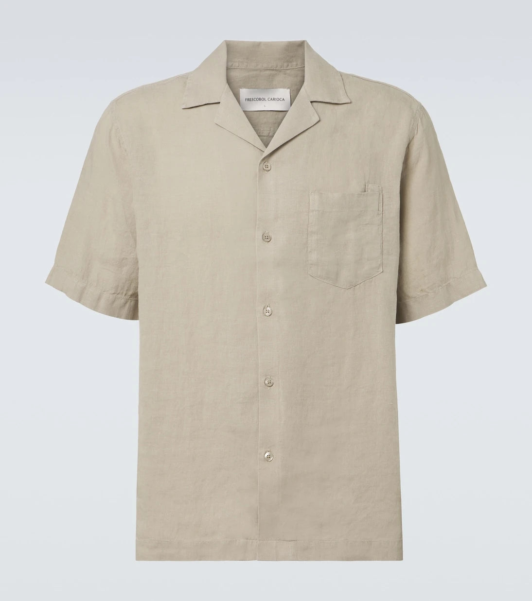 Frescobol Carioca - Angelo linen bowling shirt