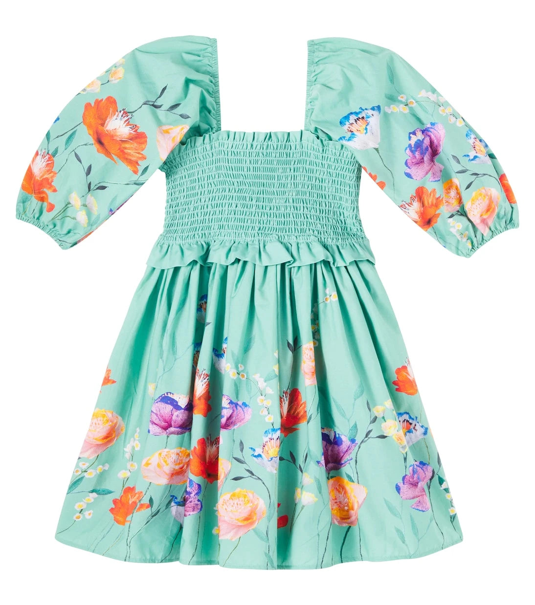 Molo - Chipie floral cotton poplin dress