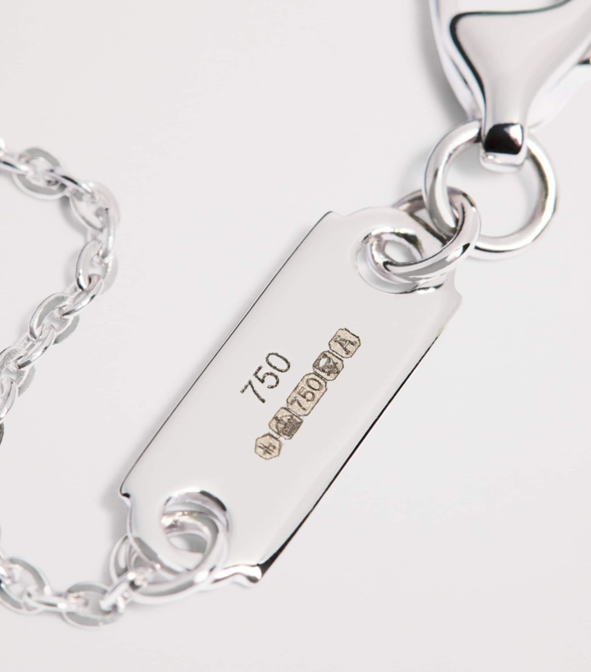 White Gold and Diamond Pendant Necklace (0.75ct)