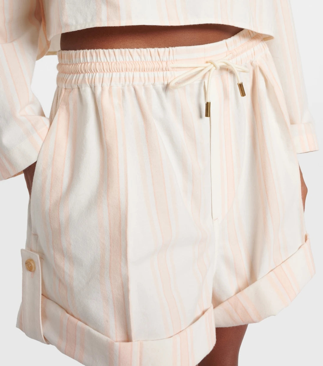 Chloé - Striped shorts