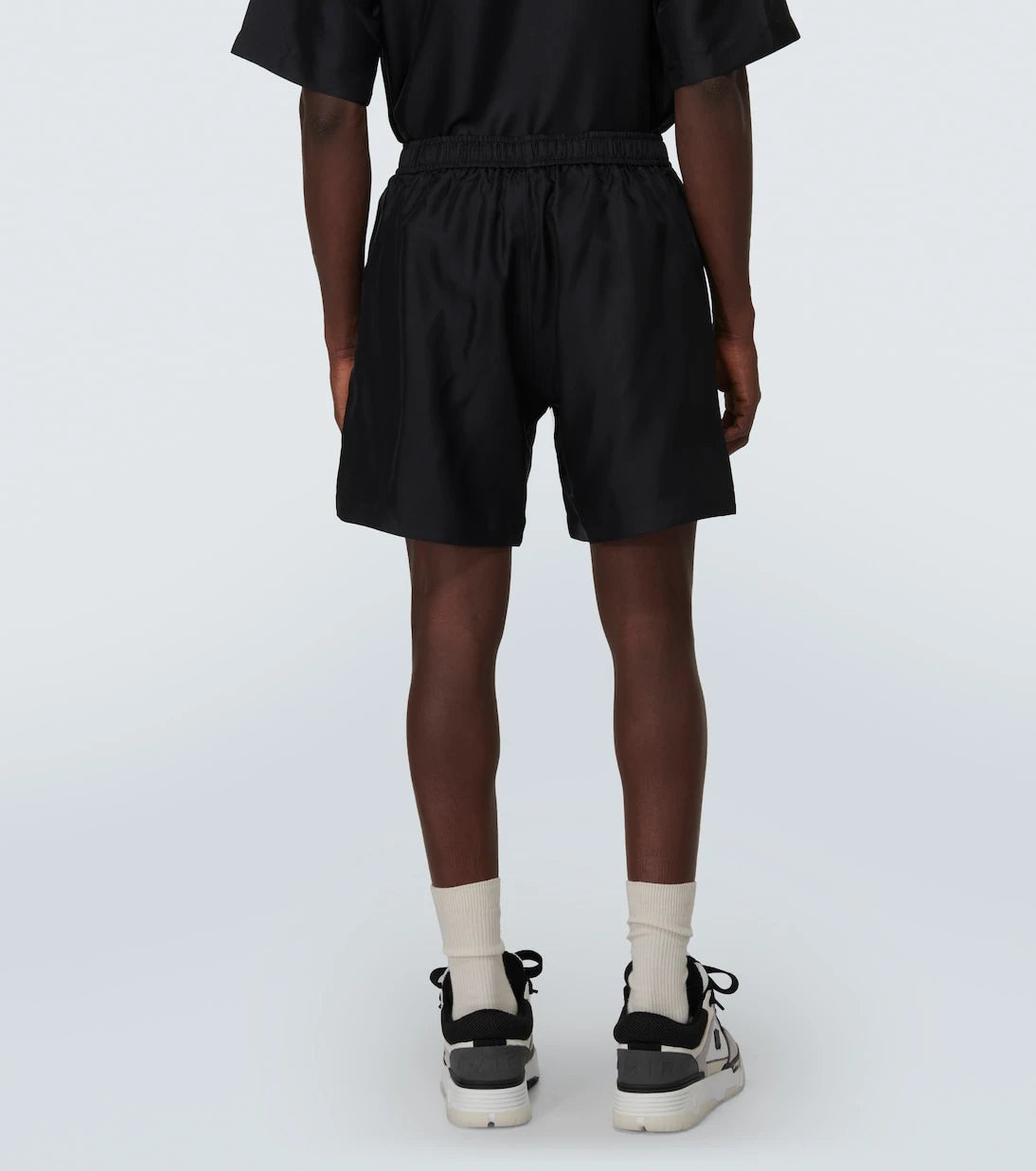 Amiri - Diamond silk shorts