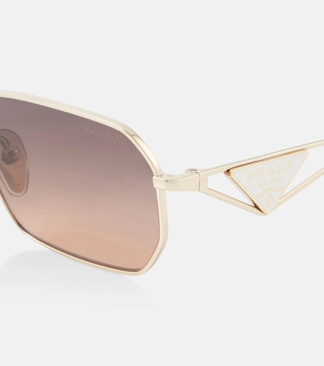 Prada - Symbole square sunglasses