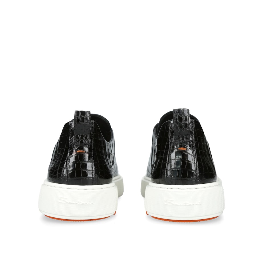 Santoni Crocodile Leather Clean Icon 2.0 Sneakers