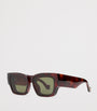 LOEWE Brown x Paula's Ibiza Square Sunglasses