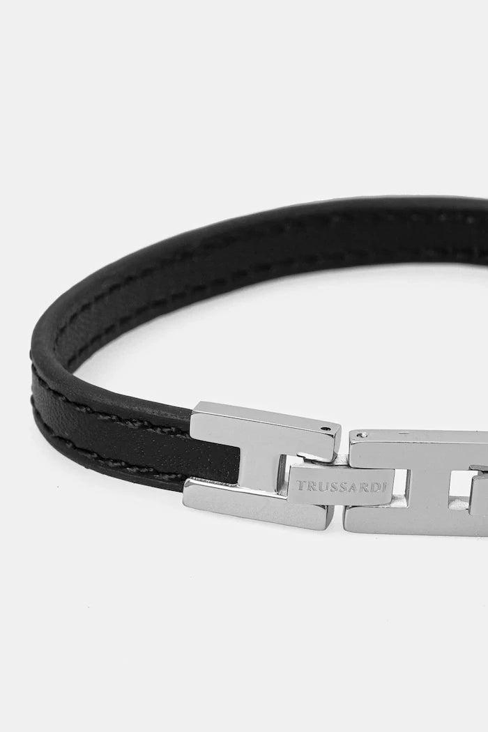 Кожена гривна Trussardi T-LEATHER
