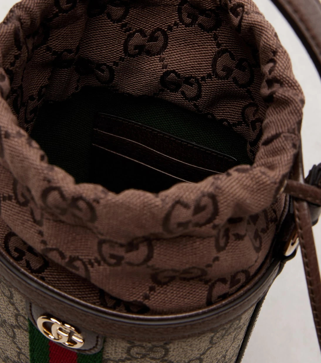 Gucci - حقيبة دلو أوفيديا GG صغيرة