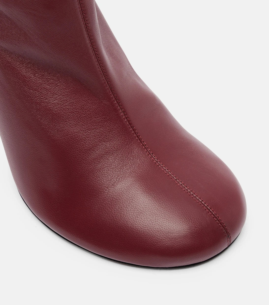 Amina Muaddi - Iris 95 leather ankle boots