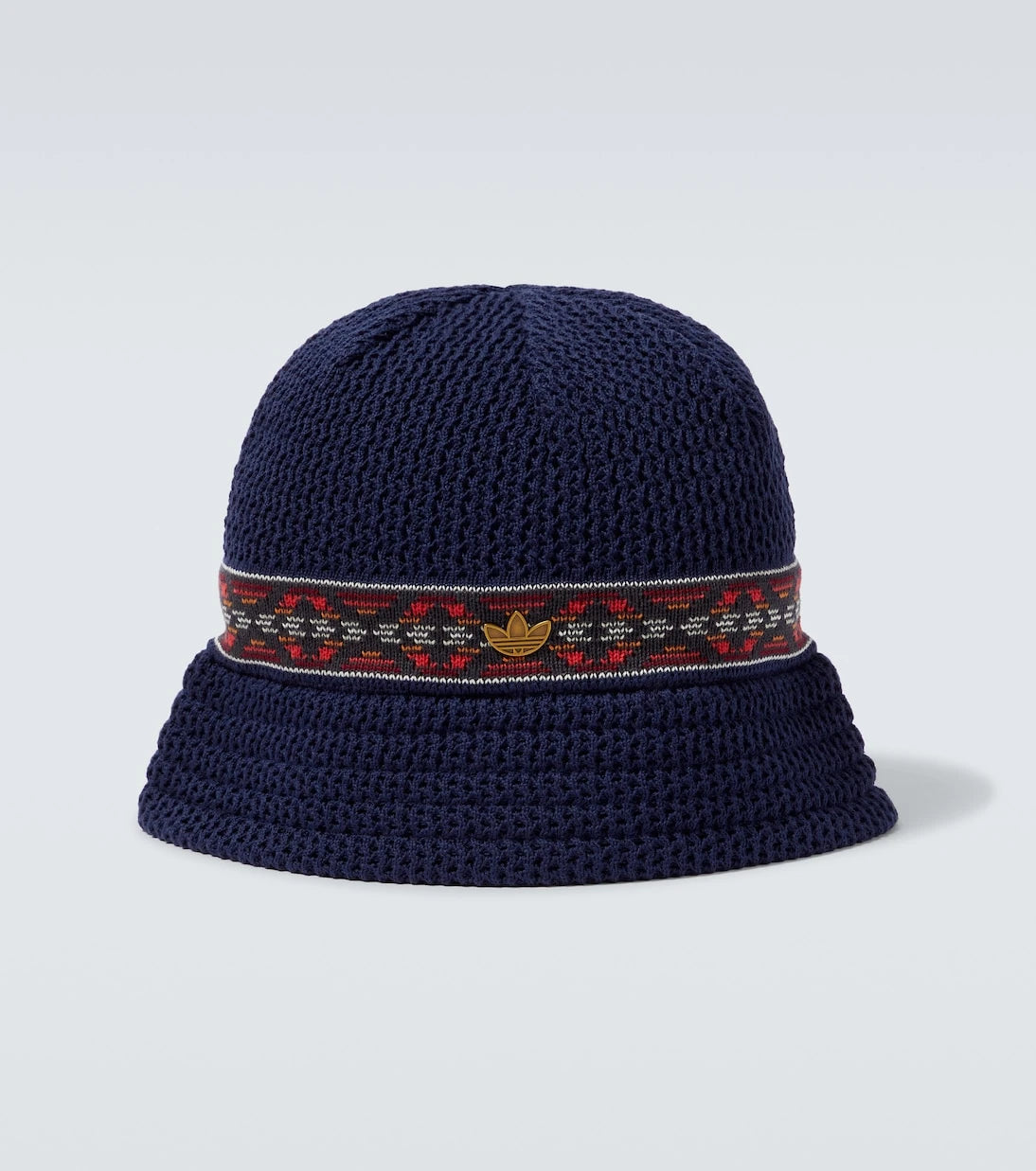 Adidas - x Clot embroidered crochet cotton bucket hat