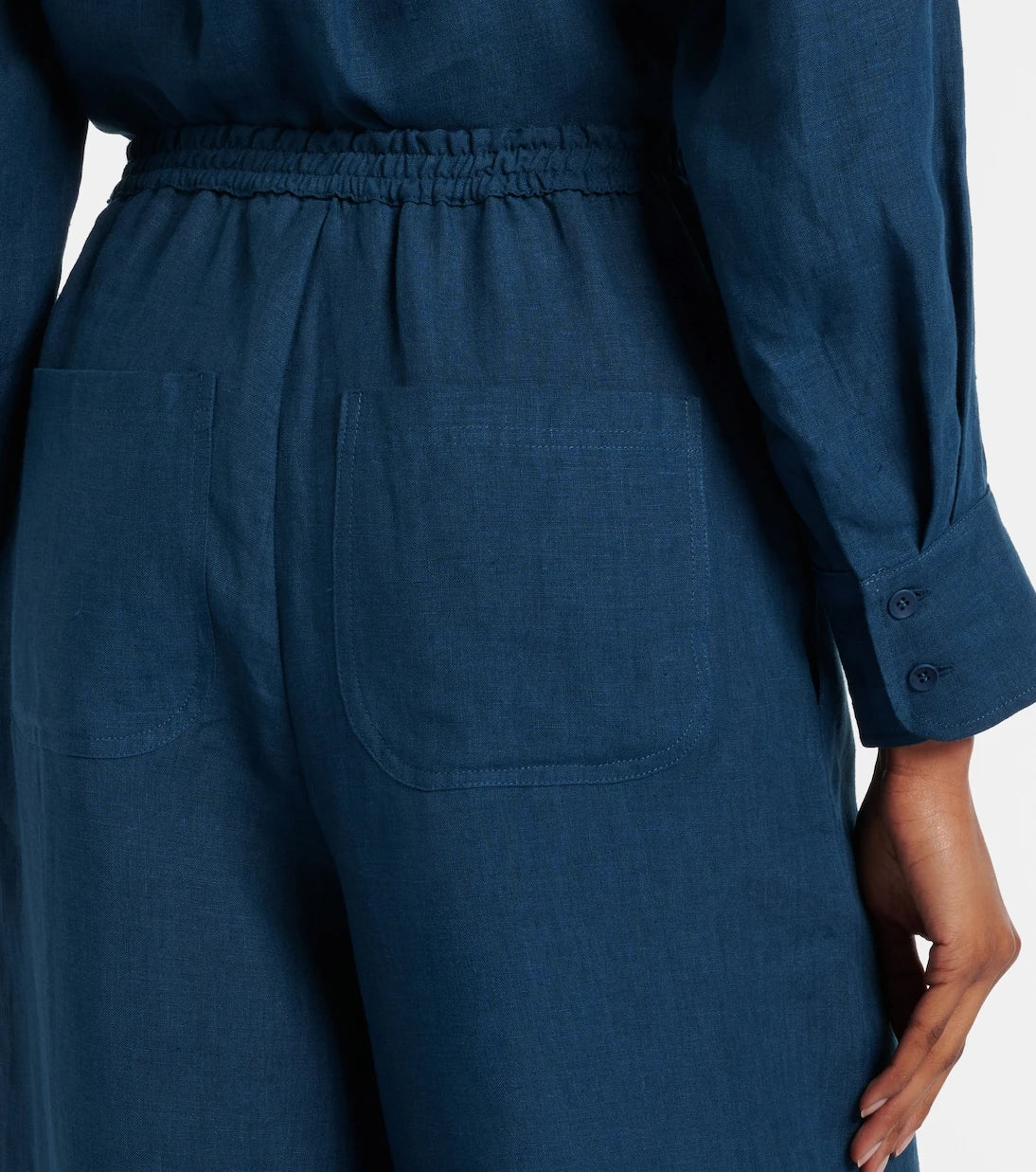 Eres - Select linen wide-leg pants