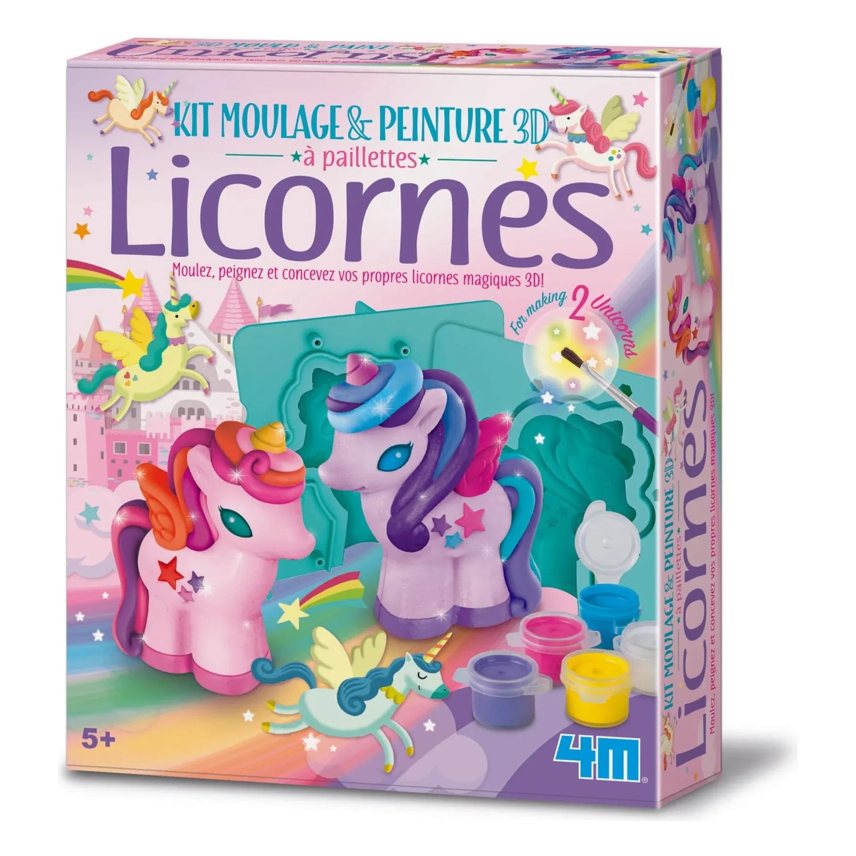 4M - Moulding kit - Unicorns
