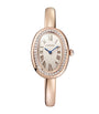 Small Rose Gold and Diamond Baignoire de Cartier Watch 23.1mm (Size 15)