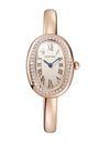 Small Rose Gold and Diamond Baignoire de Cartier Watch 23.1mm (Size 15)