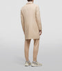 BOSS Beige Camel Hair Overcoat