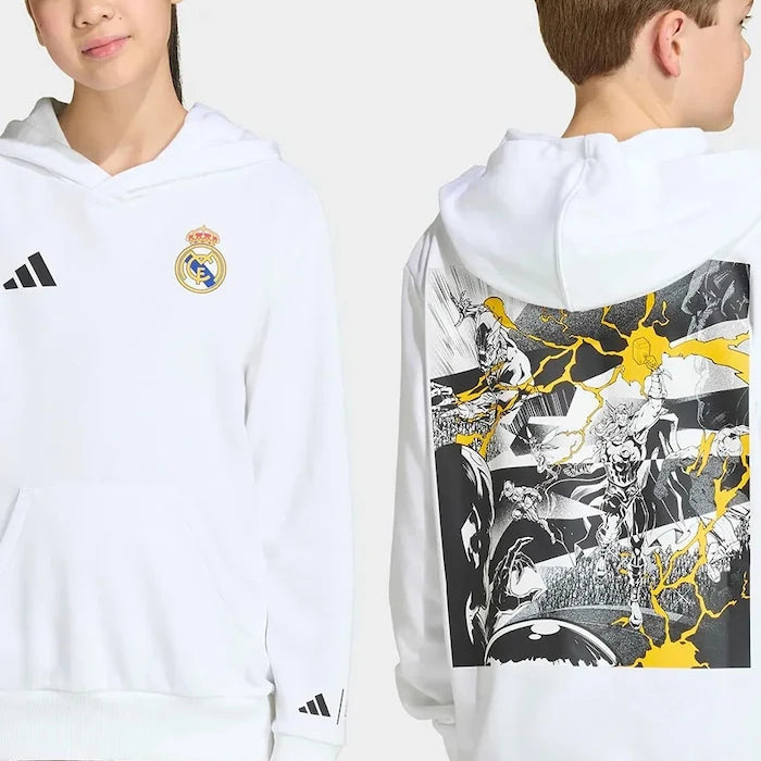 Детски суичър adidas Performance REAL MARVEL