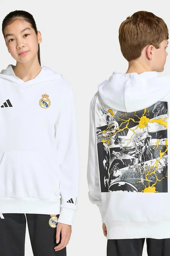 Детски суичър adidas Performance REAL MARVEL