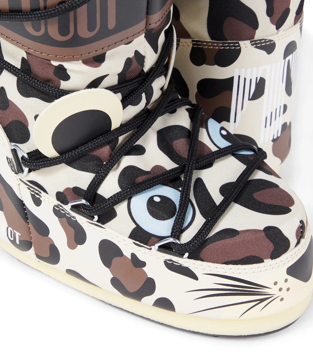 Moon Boot Kids - Icon Junior Leopard snow boots