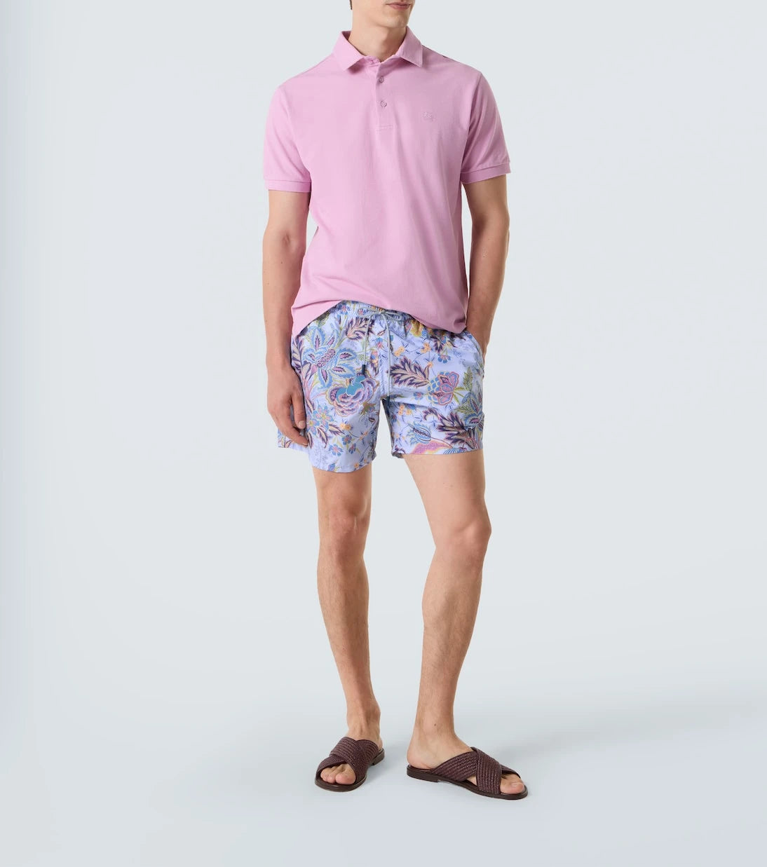 Etro - Cotton piqué polo shirt