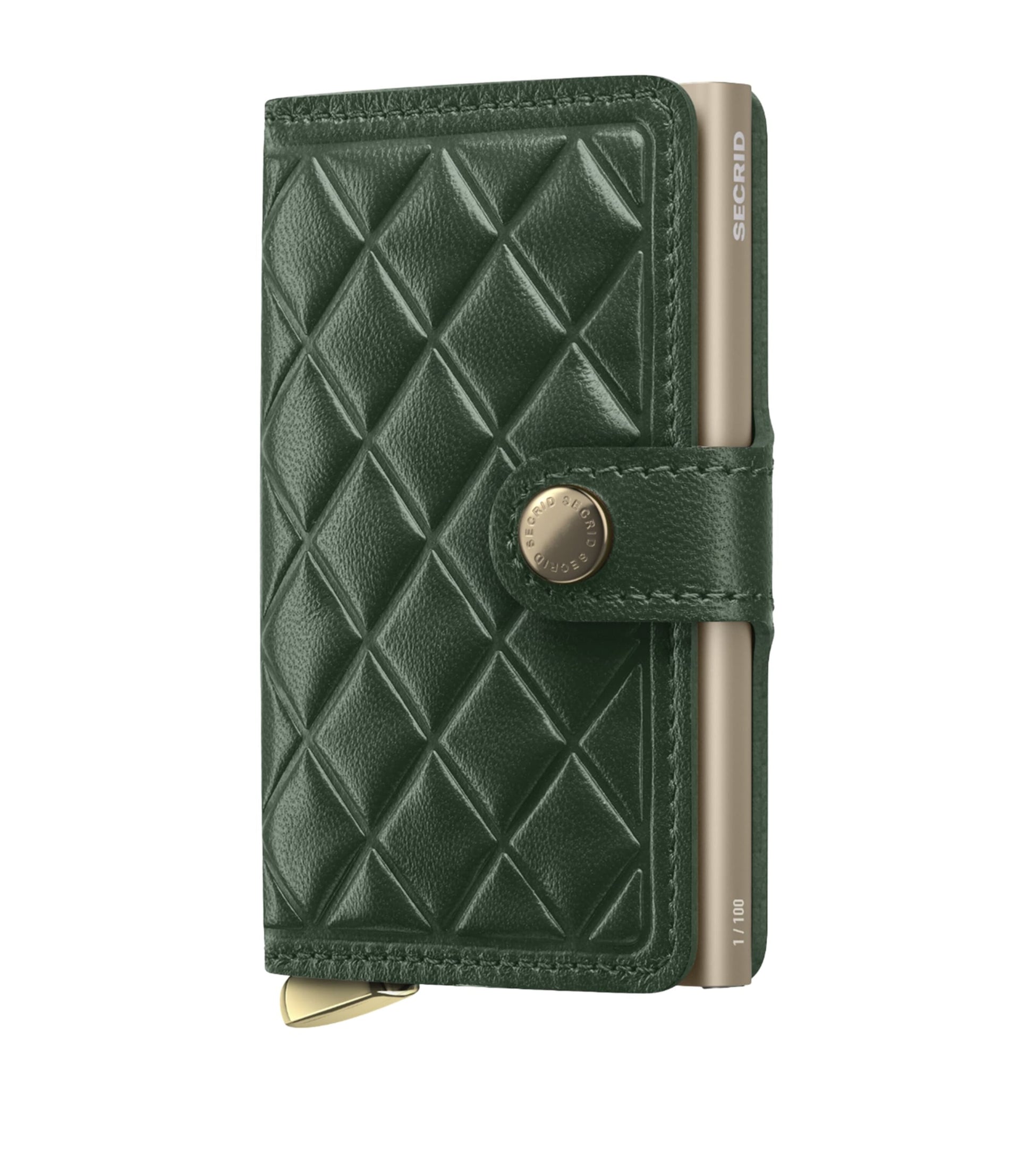 Secrid Premium Leather Embossed Diamond Miniwallet
