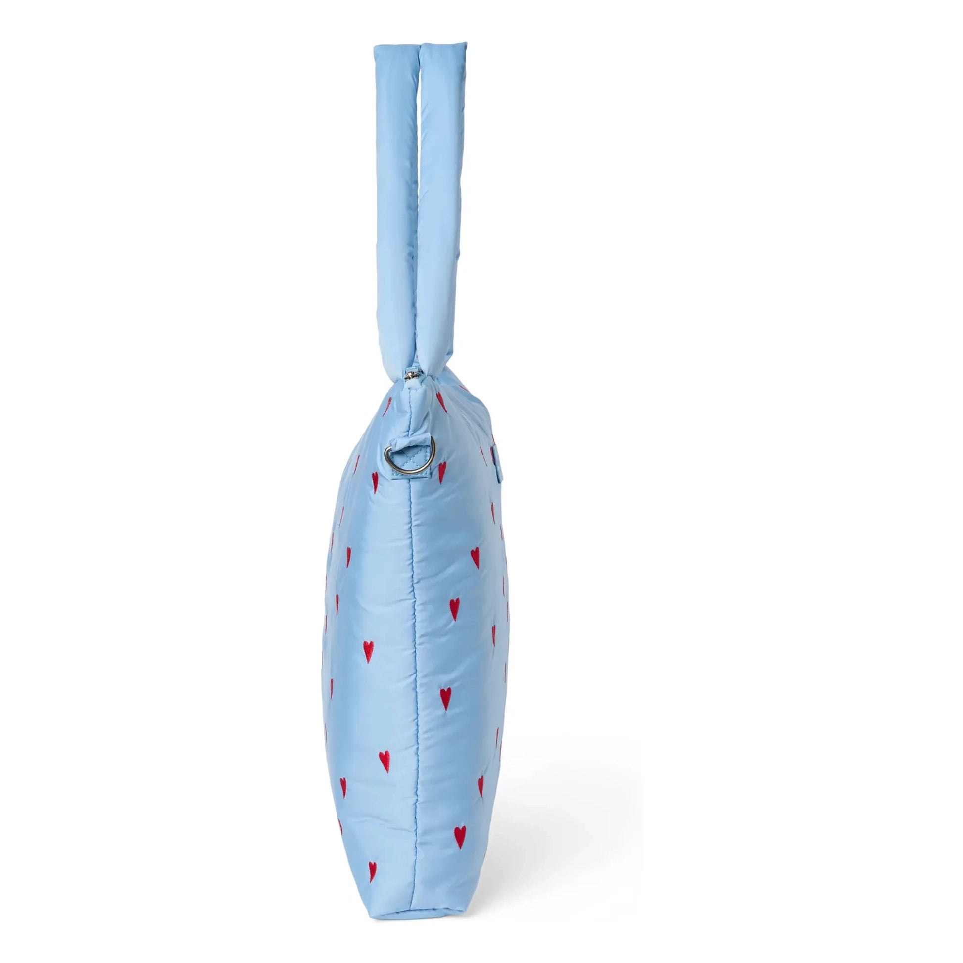 Studio Noos - Puffy Hearts diaper bag | Light blue