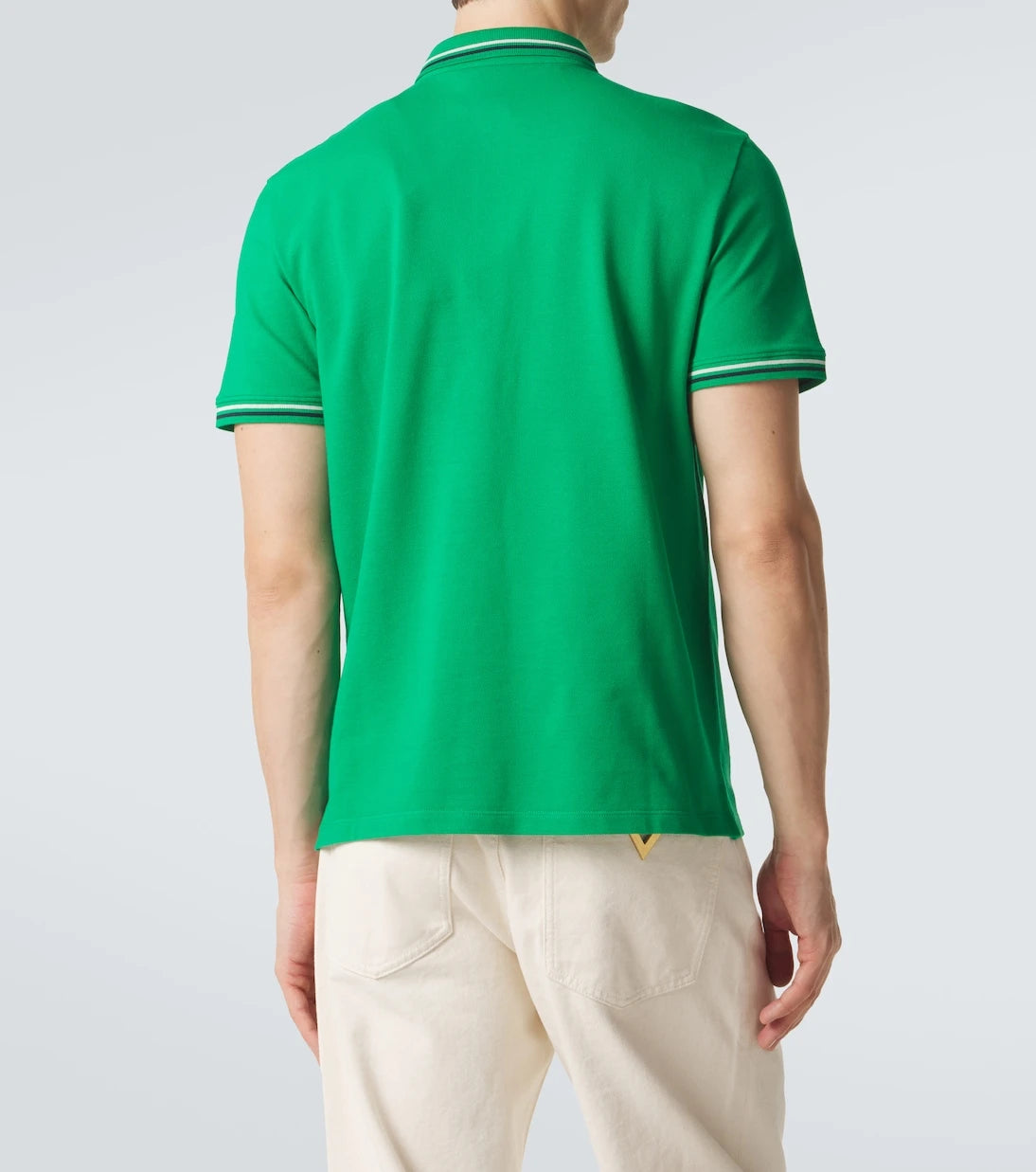 Valentino - Cotton piqué polo shirt