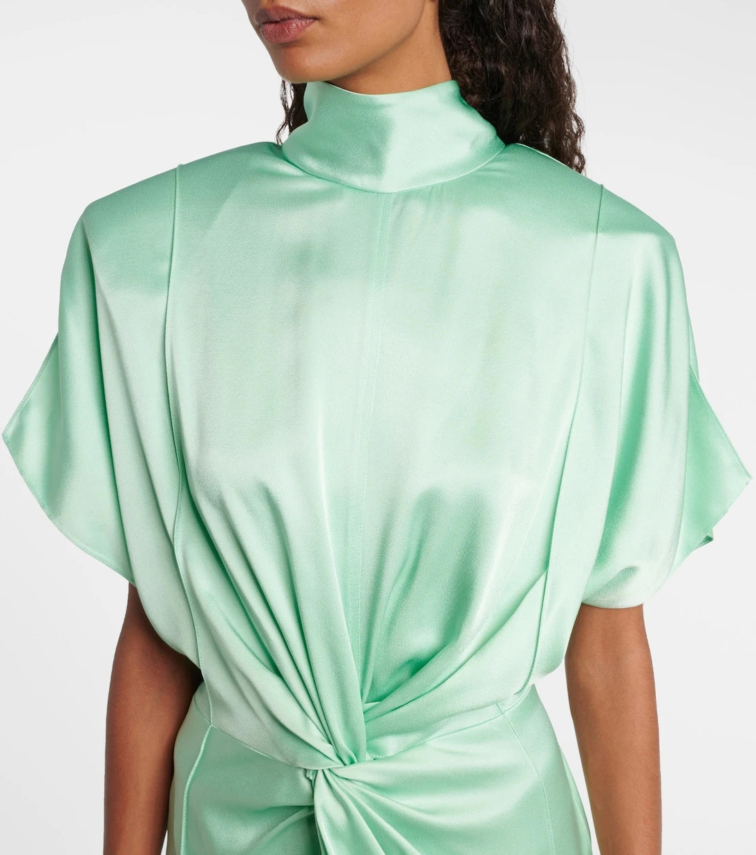 Stella McCartney - Satin midi dress