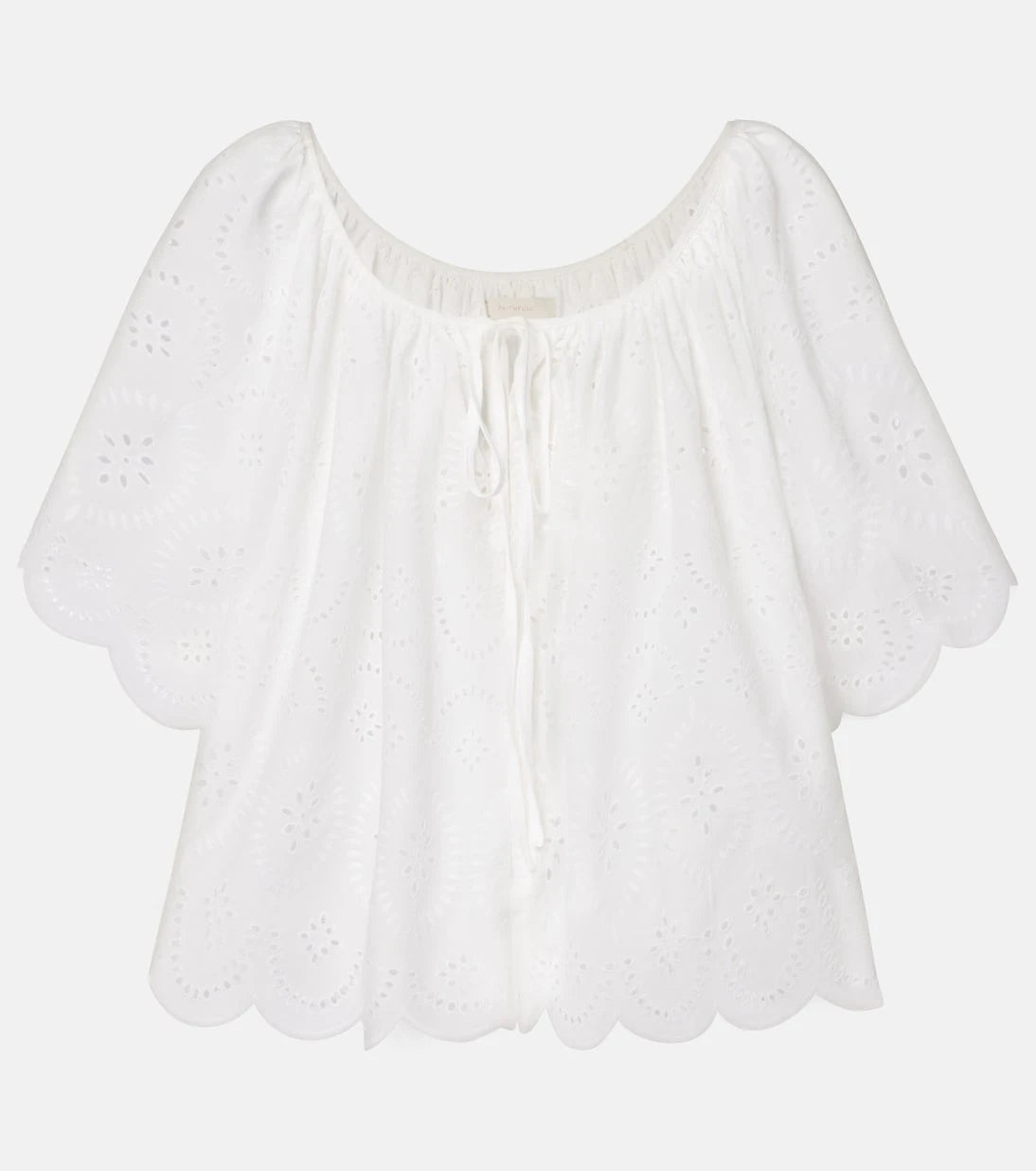 Faithfull - Fondaco broderie anglaise top