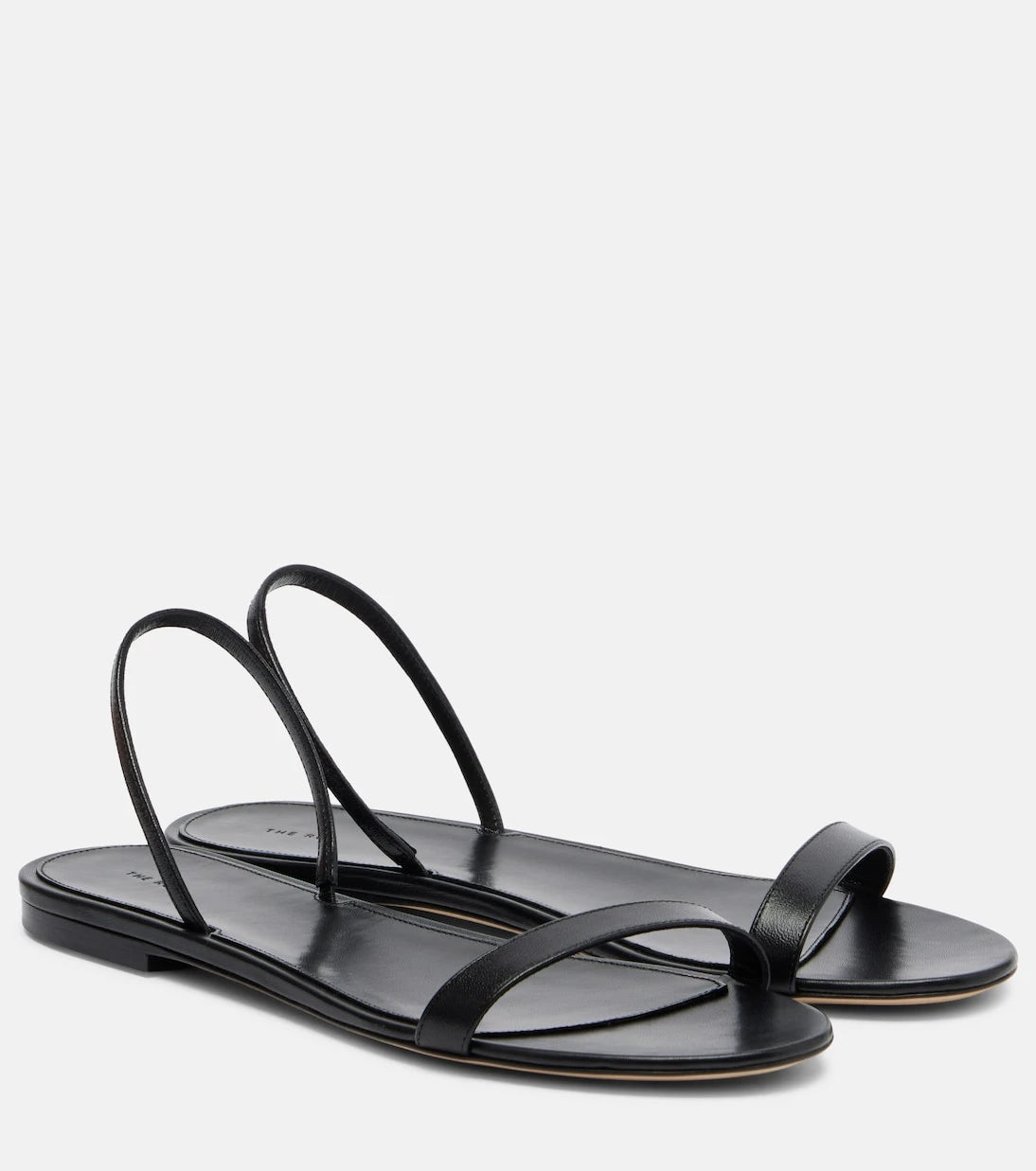 The Row - Ella leather sandals