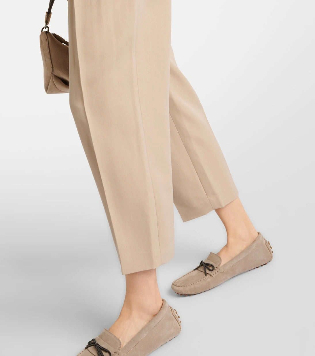 Brunello Cucinelli - Wool-blend straight pants
