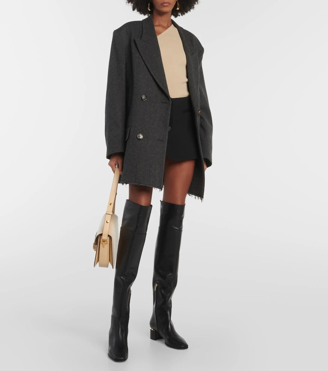 Jimmy Choo - Loren 45 leather over-the-knee boots