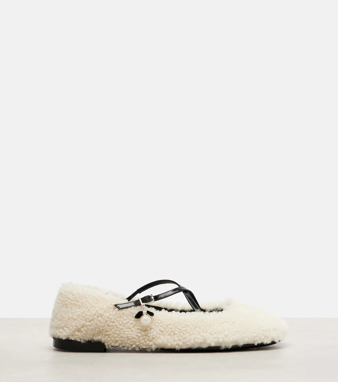 Jimmy Choo - Eleri shearling ballet flats