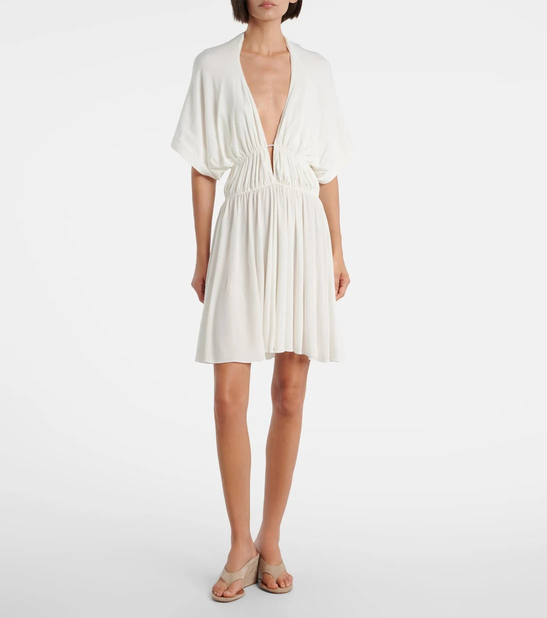 Alaïa - Gathered minidress