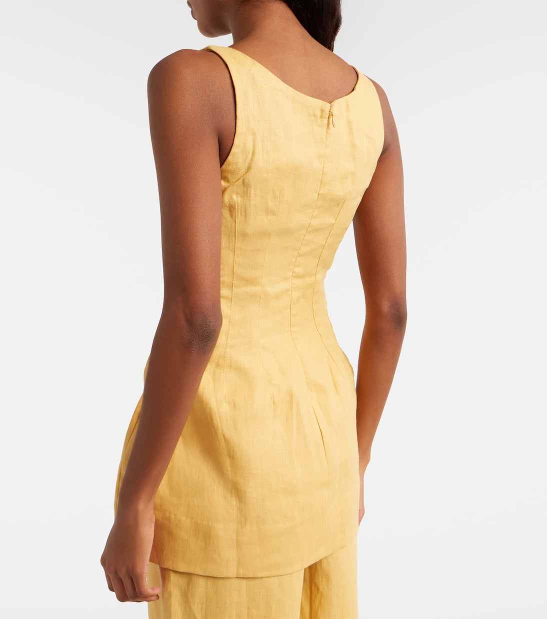 Faithfull - Syna peplum linen top