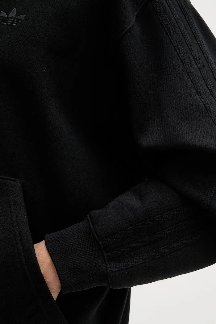 adidas Originals fermuarlı kapüşonlu erkek pamuklu sweatshirt