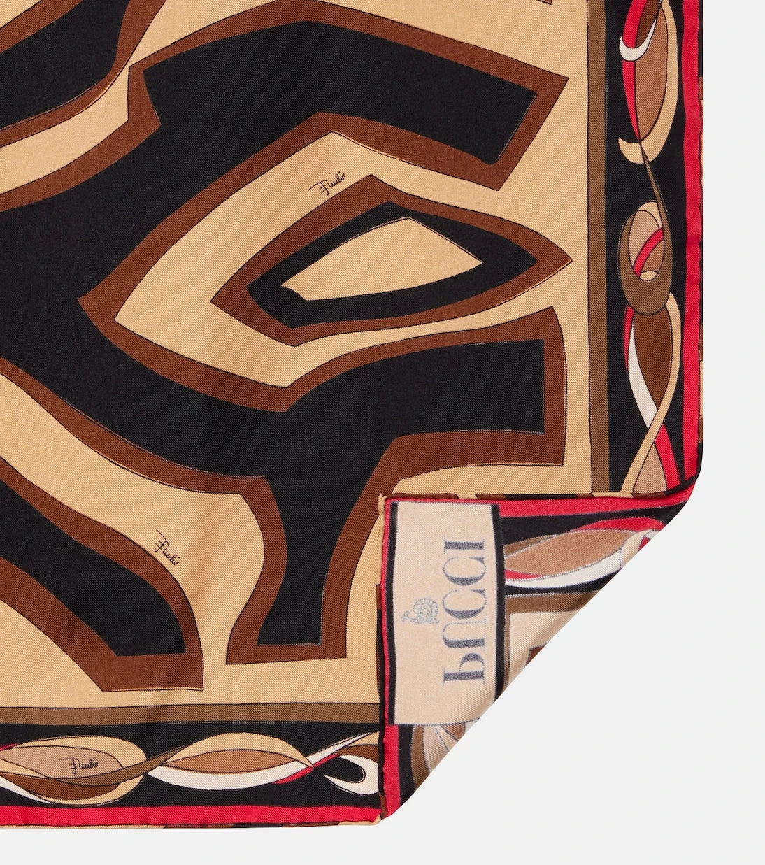 Pucci - Labirinto silk twill scarf